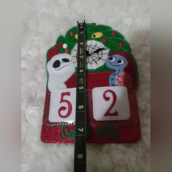 NWT nightmare before Christmas jack and Sally Christmas countdown - Picture 5 of 5